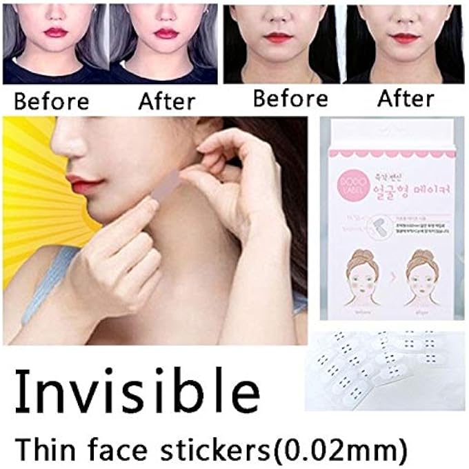 DODO LABEL 40PCS FACE LIFT STICKER THIN FACE STICK FACE ARTIFACT INVISIBLE STICKER LIFT CHIN MEDICAL TAPE MAKEUP FACE LIFT TOOLS HEALTH CARE - Image 4